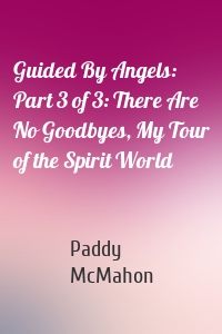 Guided By Angels: Part 3 of 3: There Are No Goodbyes, My Tour of the Spirit World