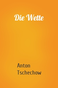 Die Wette