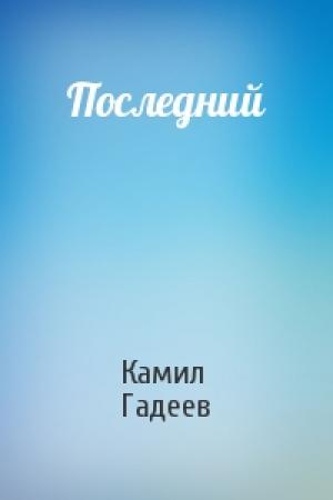 Обложка книги «Последний» — Камил Гадеев