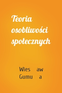 Teoria osobliwości społecznych