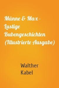Männe & Max - Lustige Bubengeschichten (Illustrierte Ausgabe)
