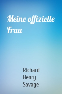 Meine offizielle Frau