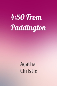 4:50 From Paddington