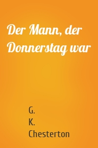 Der Mann, der Donnerstag war