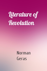 Literature of Revolution