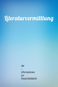 Literaturvermittlung