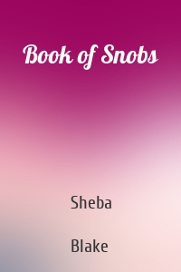 Book of Snobs