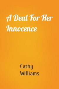 A Deal For Her Innocence