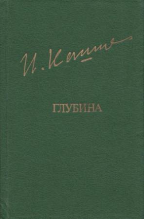 Обложка книги «Глубина» — Ильгиз Кашафутдинов