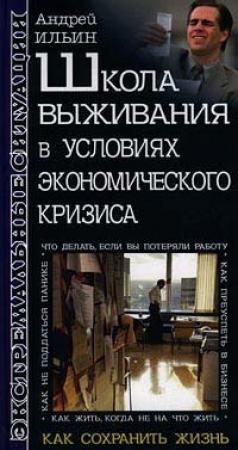 Обложка книги «Школа выживания в условиях экономического кризиса» — Андрей Ильин