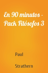 En 90 minutos - Pack Filósofos 3