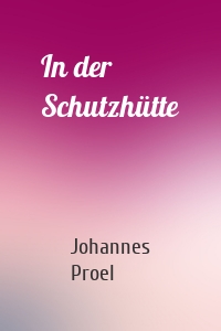 In der Schutzhütte