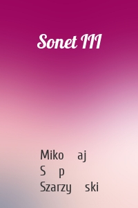 Sonet III
