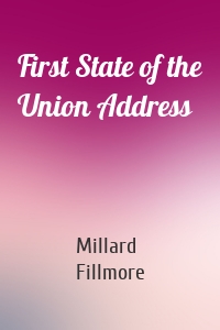 First State of the Union Address