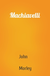 Machiavelli