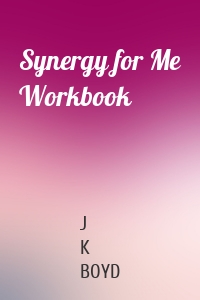 Synergy for Me Workbook