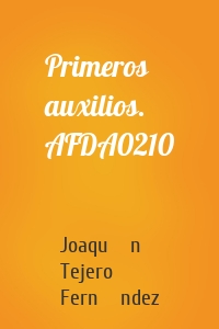 Primeros auxilios. AFDA0210