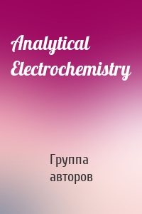 Analytical Electrochemistry