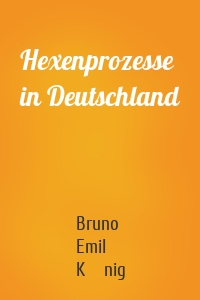 Hexenprozesse in Deutschland