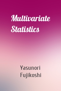 Multivariate Statistics