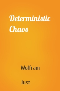 Deterministic Chaos