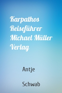 Karpathos Reiseführer Michael Müller Verlag