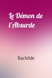 Le Démon de l'Absurde