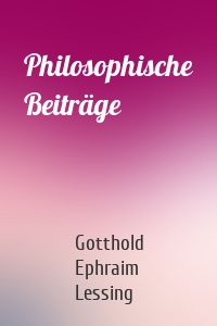 Philosophische Beiträge