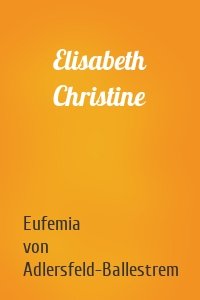 Elisabeth Christine