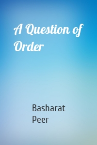 A Question of Order