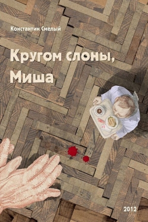 Обложка книги «Кругом слоны, Миша» — Константин Смелый