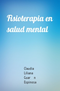 Fisioterapia en salud mental