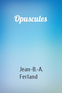 Opuscules