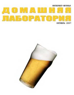 Обложка книги «Интернет-журнал "Домашняя лаборатория", 2007 №10»
