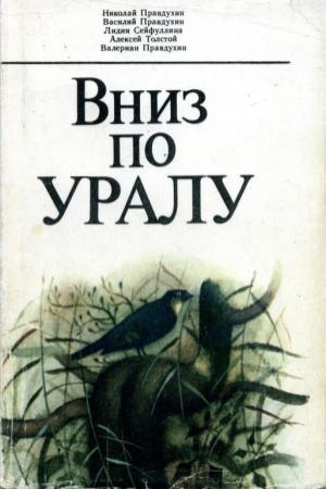 Обложка книги «Вниз по Уралу» — Лидия Сейфуллина, Алексей Толстой, Николай Правдухин, Василий Правдухин, Валериан Правдухин