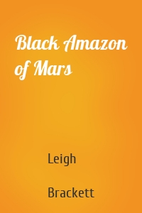 Black Amazon of Mars