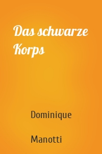 Das schwarze Korps