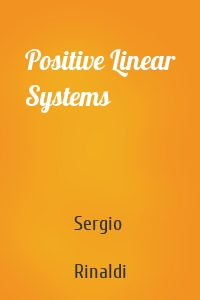 Positive Linear Systems