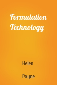 Formulation Technology