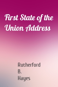 First State of the Union Address