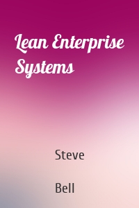 Lean Enterprise Systems