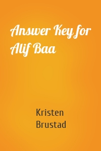 Answer Key for Alif Baa