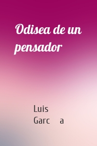 Odisea de un pensador