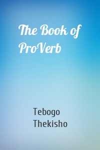 The Book of ProVerb