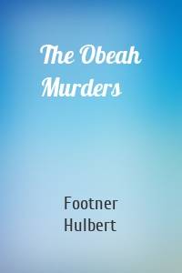 The Obeah Murders