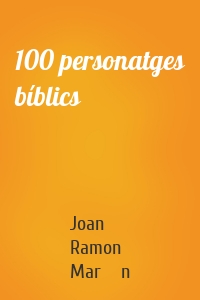 100 personatges bíblics