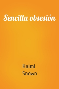 Sencilla obsesión