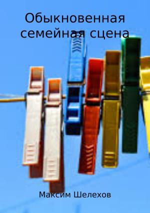 Обложка книги «Обыкновенная семейная сцена» — Максим Шелехов