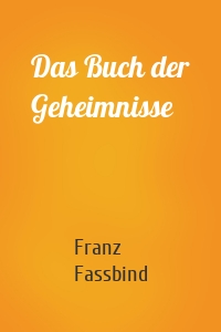 Das Buch der Geheimnisse