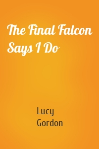 The Final Falcon Says I Do